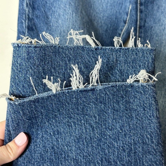 Good American Good Classic Jeans High Rise Skinnyish Fit Women’s 4/27 Blue NWT - Picture 8 of 12